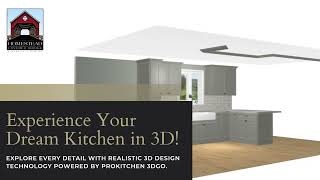 Experience Your Dream Kitchen in 3D! - powered by ProKitchen 3DGO