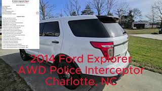 For Sale: 2014 Ford Explorer AWD Police Interceptor | Charlotte NC by KapKen 243 views 2 months ago 9 minutes, 33 seconds