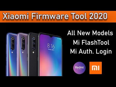 Xiaomi Firmware Tool 2020 | Mi Flash Tool | Mi authorized account login