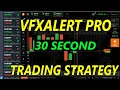 Vfxalert pro 30 second trading strategy  premium signals