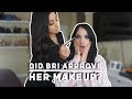 BRITT DOES BRIS MAKEUP FOR THE FIRST TIME