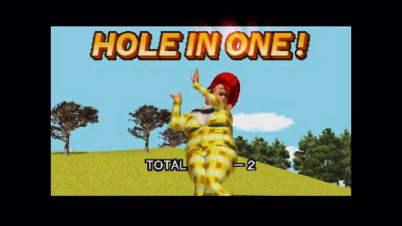 One and Done (Hole in One) Trophy/Achievement Hot Shots Golf 2