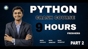 Python Crash Course Part 2 (2025) | Pandas, NumPy, Matplotlib, Seaborn & Real Projects
