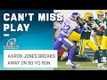 Aaron Jones Making Moves on Huge 60-Yd Rush!