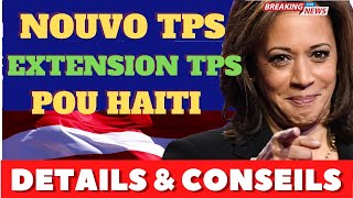 Nouvo Tps Et Extension Tps Pou Haiti 