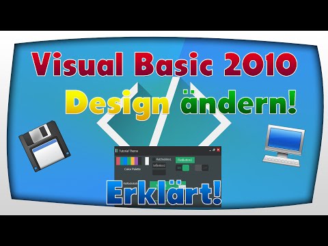 Visual Basic 2010 Express Design/Theme ändern! [Erklärt!] [HD|DE]