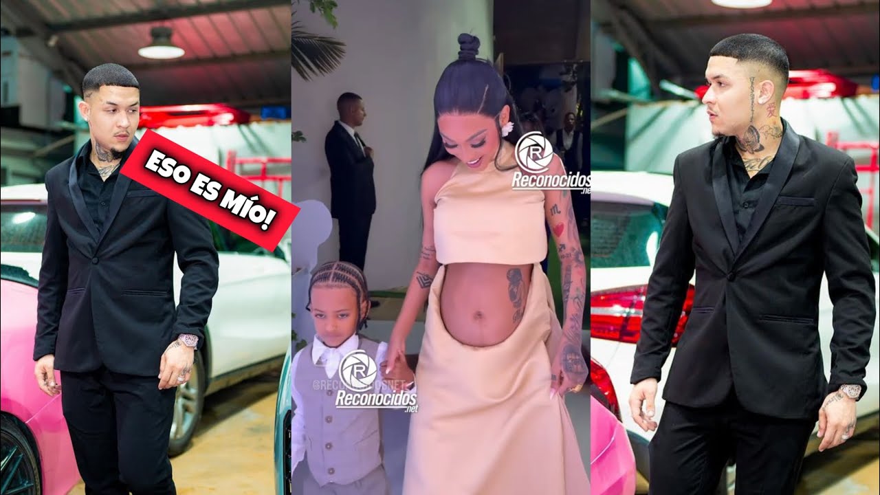 La Perversa y Jay One Llegaron Juntos a El Baby Shower de La Perversa y La  Revelación - YouTube