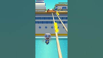 Ben Tom Funny Fails 😂🤣 | Talking Tom Hero Dash Gameplay Walkthrough #game #funnyvideo #shorts