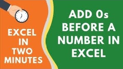 ADD ZERO IN ACCOUNT NUMBER excel mobile app