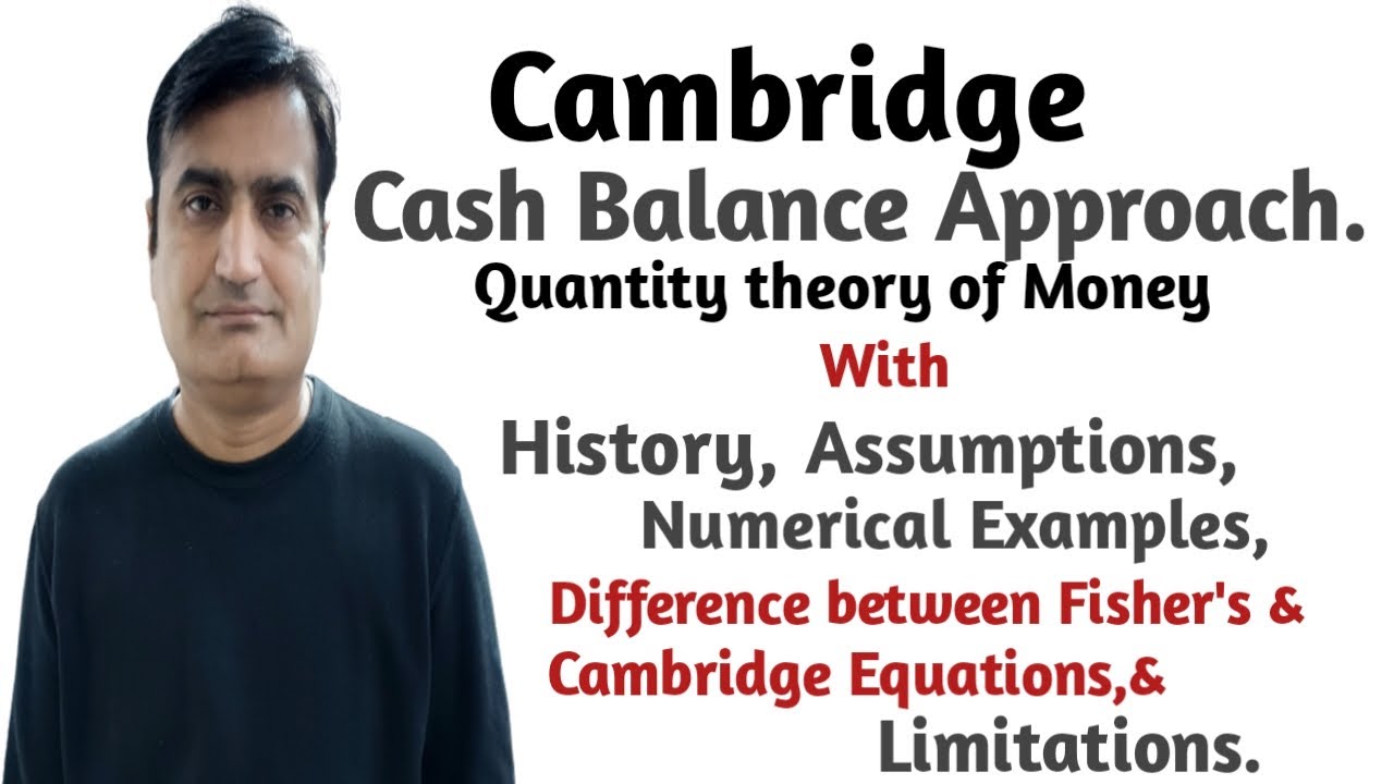 assumptions of quantity theory of money