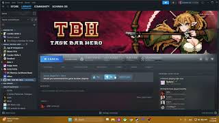 Fixing Blackscreen Bug I TBH Task Bar Hero