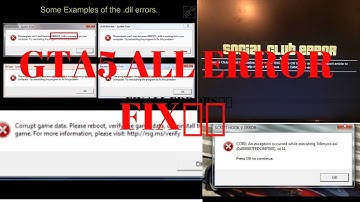 How to Fix ALL Error in GTA 5 PC!!! in Hindi
