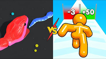 Snake Clash vs Tall Man Run 3D - All Levels ASMR Gameplay (ios Android) 🎮