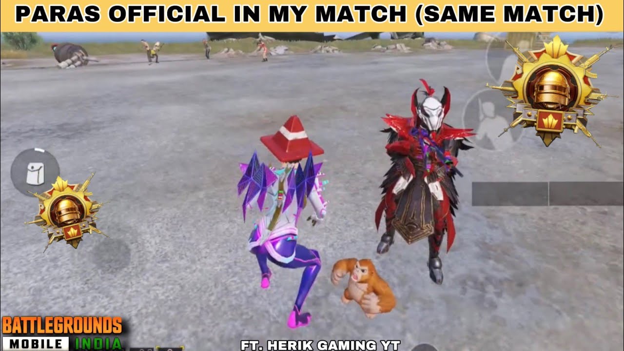 PARAS OFFICIAL IN MY MATCH @ParasOfficialYT @Herikbgmi @GAMERISLIVE-i1k