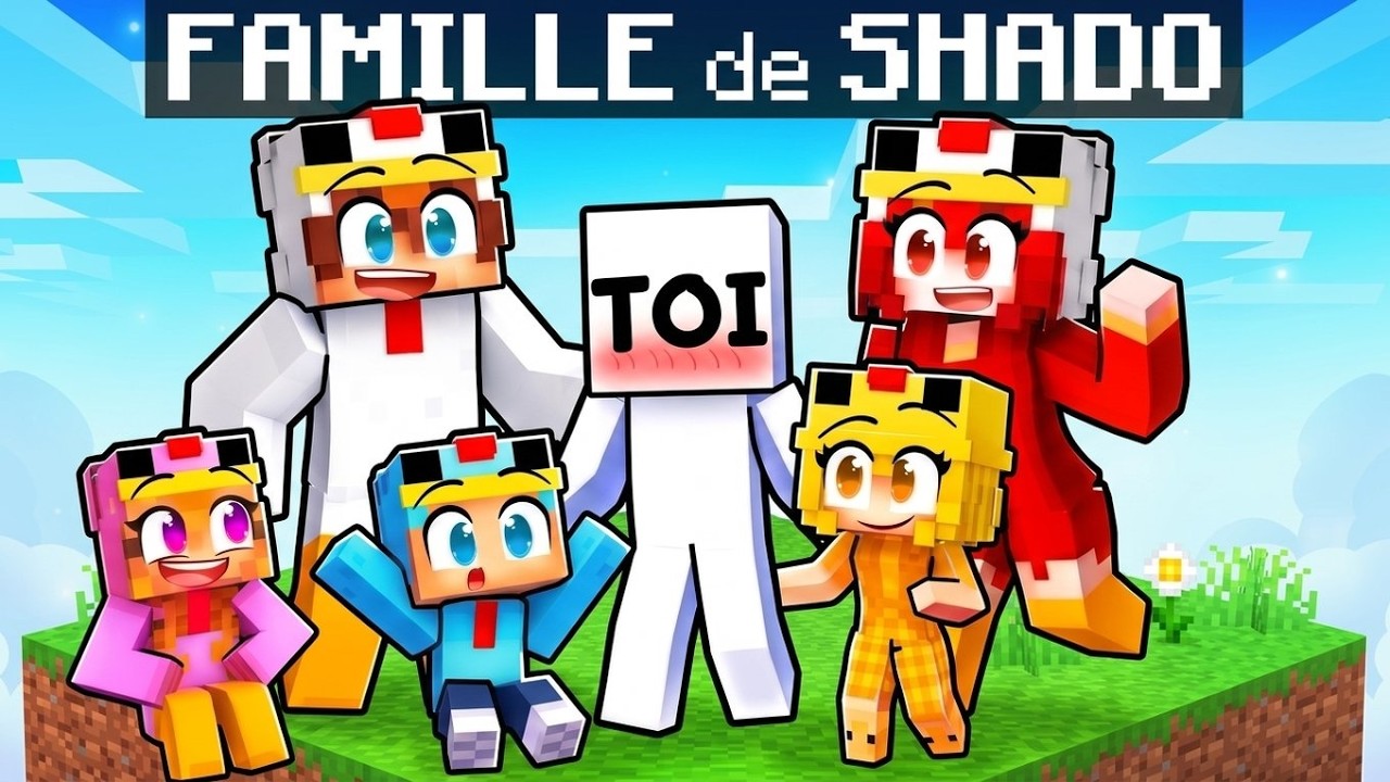 TOI tu as Rejoins la FAMILLE “SHADO” sur Minecraft !