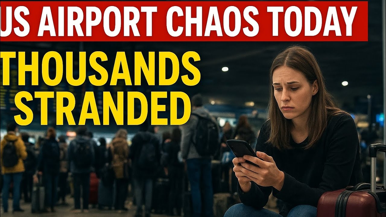 «Сегодня в аэропортах США царит хаос: тысячи людей застряли из-за очередного сбоя системы»