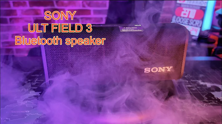 Sony ULT Field 3 Wireless Portable Bluetooth Speaker Unboxing!