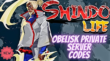 Obelisk Village Private Server Codes For Shindo Life | latest march 2021