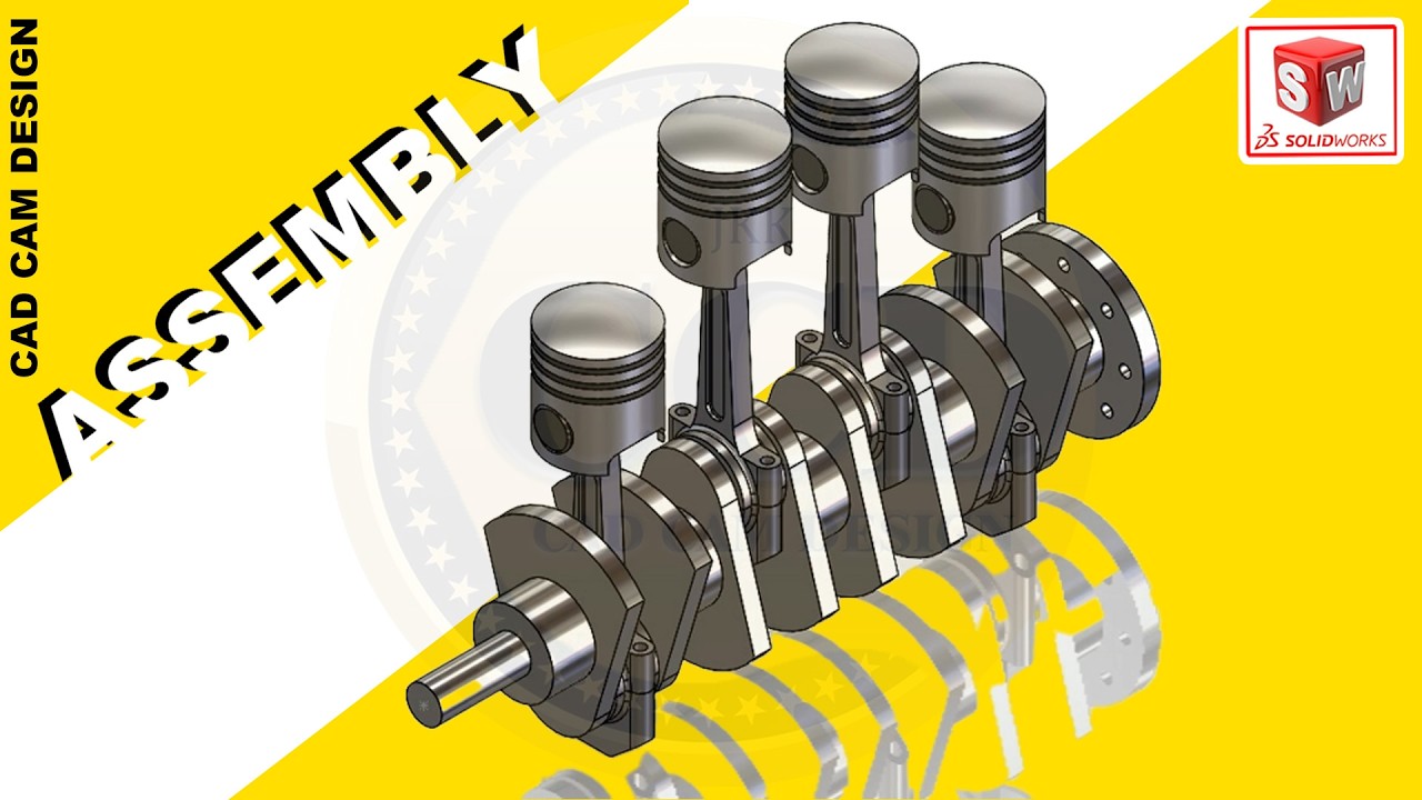 Four Cylinder Engine Assembly - YouTube