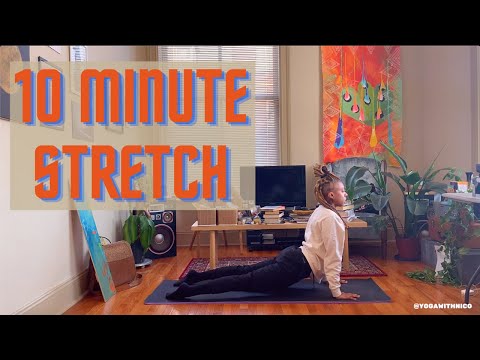 10 Minute PRE WORKOUT Yoga Stretch Routine | Full Body