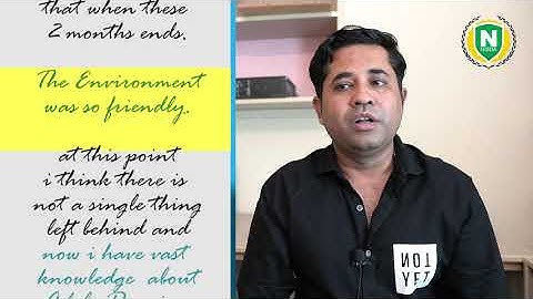 Student Feedback About Video Editing& motion Graphics Course in NISDA