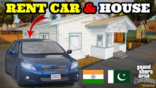 I RENTED A  TOYOTA COROLLA AND A HOUSE IN SAN FIERRO | HINDI / URDU