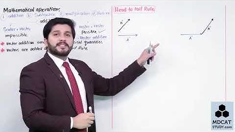 Addition of Vectors lec#3 chapter 2 ist year