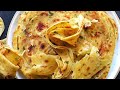 SOFT LAYERED CHAPATI/PARATHA| GARLIC AND CORIANDER