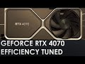 RTX 4070 Undervolt + Overclock: The Most Powerful 200W GPU - Even More Efficient