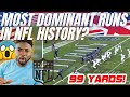 🇬🇧 BRIT Rugby Fan Reacts To The MOST DOMINANT RUNS IN NFL HISTORY - These Dudes Are TANKS!