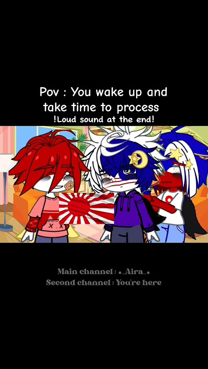 Pov: You wake up and take time to process | Maphilindo | #gacha #fyp #countryhumans #gachaplus