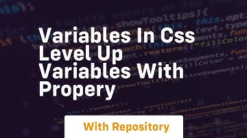 variables in css level up variables with propery