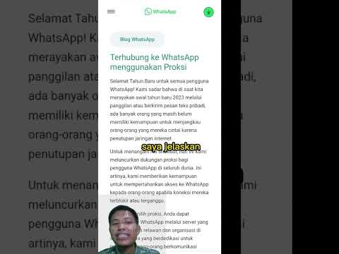 Video: Apakah maksudnya pelayan proksi tidak bertindak balas?