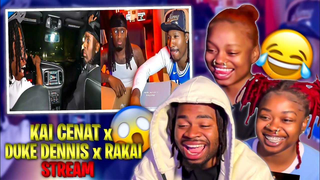 KAI CENAT Let RAKAI Drive HIS HELLCAT & DUKE DENNIS Got A FEMALE TRICK🤑😂 | REACTION