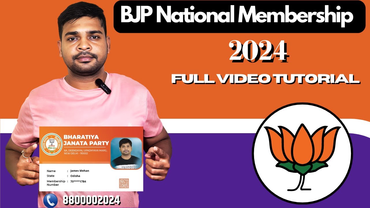 BJP National Membership Drive Key Updates & Overview