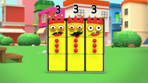 Meet Number 3 👑 | Fun Counting for Kids | Too Too Kids TV 