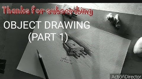 Object Drawing PART 1 (manmade object) #plugpin (MAH AAC CET /BFA ENTERENCE)