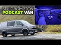 Converting my VW T6.1 van into a PODCAST STUDIO!