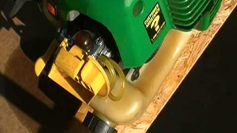 WEEDEATER REPAIR 25CC, LOW IDLE PROBLEMS