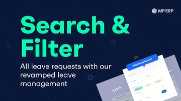 Introducing “Leave Filtering”: The Latest Upgrade in WP ERP’s Advanced Leave Management System.