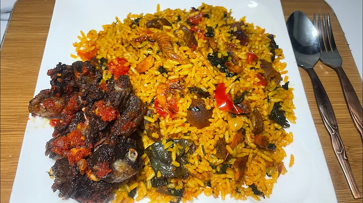 How To Make Nigerian Native Jollof Rice / Palm Oil rice #nigerianfood #jollofrice #recipe #cooking