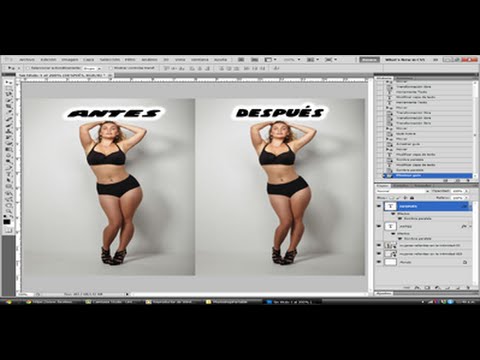 Como hago para adelgazar a una persona en photoshop