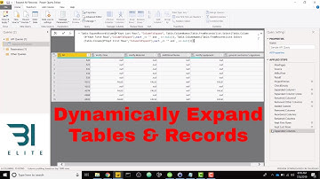 Power BI - Dynamically Expanding Tables and Records with Power Query (Expand All Columns)