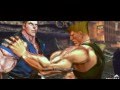 Street Fighter X Tekken : Guile &amp; Abel Rival Battle Scene + Ending Cinematic [HD]