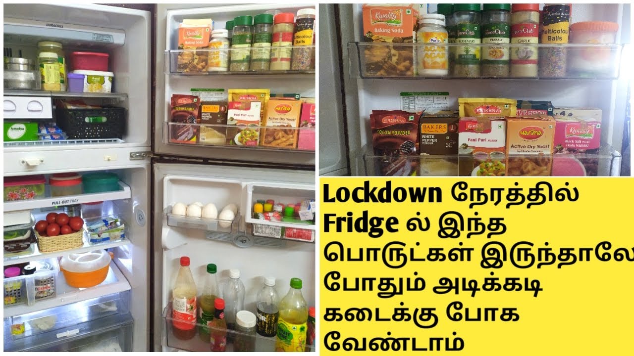 Indian Fridge Organization Ideas in Tamil YouTube
