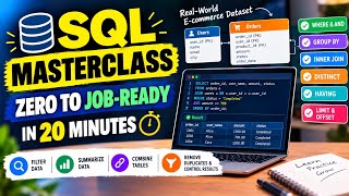 SQL Tutorial for Beginners | Learn SQL in 20 Minutes