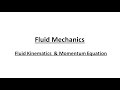 Fluid Kinematics & Momentum Equation (Part 1) - Environmental Engg - GATE - CIVIL ENGG
