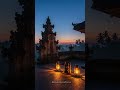 Cozy Night Inside a Balinese Temple Hut