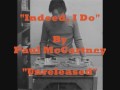 Indeed I Do By Paul McCartney mp3