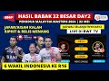 Hasil Malaysia Master 2024 Hari ini: Riphit &amp; Relis ke R16, Jafar/Aisah Kalah | Hasil PMM Day2/R32